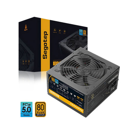 Segotep BN750W - 750W Bronze 80+ Non Modular, PCIE 5.0 PSU
