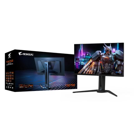 GIGABYTE Aorus FO27Q2 Gaming Monitor, 27" 2K (2560x1440) 240Hz 0.03ms QD-OLED