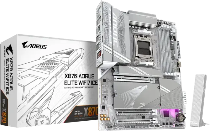 GIGABYTE X870 AORUS ELITE WIFI7 ICE AM5