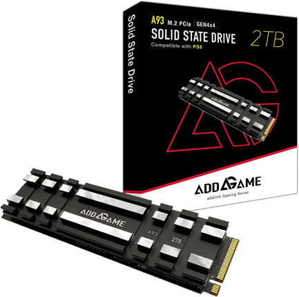 Addlink A93 2TB M.2 2280 PCIe GEN4X4 NVMe 1.4 (Up to R:7400
