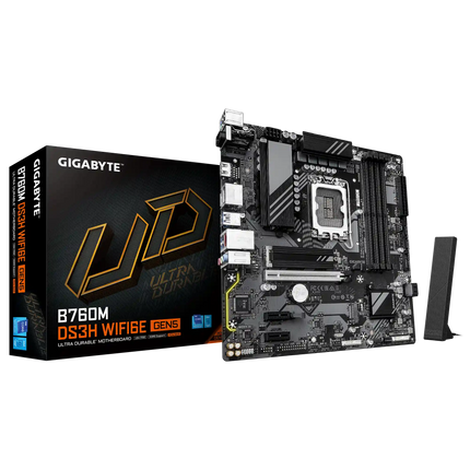 GIGABYTE B760M DS3H DDR5 WIFI6E GEN5