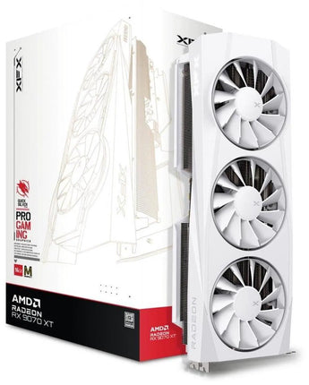 XFX Quicksilver AMD RX 9070XT White Magnetic Air Edition 16GB