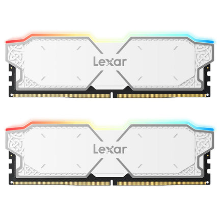 Lexar Thor DDR5 RGB RAM 32GB (16GBx2) 6000MHz - CL38 White XMP & EXPO