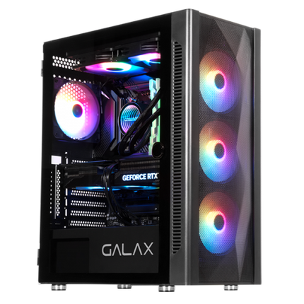 GALAX Revolution 06 Mid Tower 4 Fan - Black