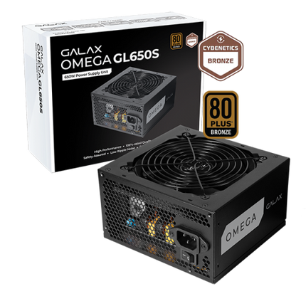 GALAX OMEGA GL650S 650W BRONZE PSU