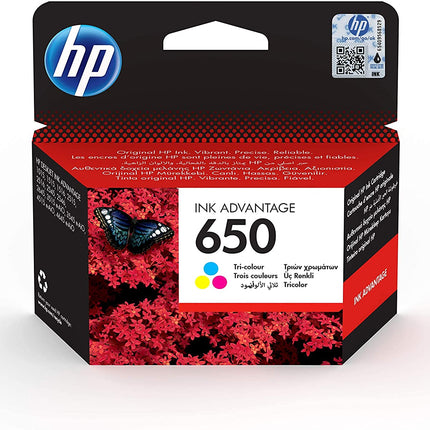 HP 650 Original Ink Advantage Cartridge