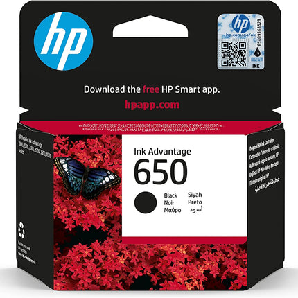 HP 650 Original Ink Advantage Cartridge