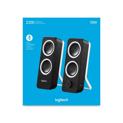 Logitech Z200 Multimedia Speaker Midnight Black
