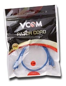 VCOM Cable UTP Cat5E -PATCH CORD 0.5M (11417)