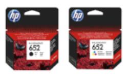 HP 652 Black/Tri-color Original Ink Cartridge