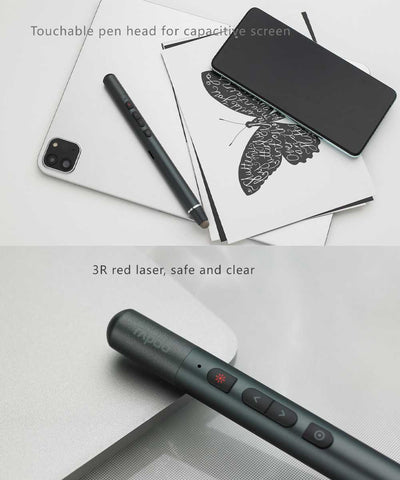 RAPOO XR200 STYLUS TOUCHABLE PAGE-TURNING PEN BLACK