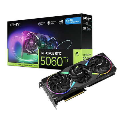 PNY GeForce RTX 5060 Ti 16GB ARGB OC Triple Fan