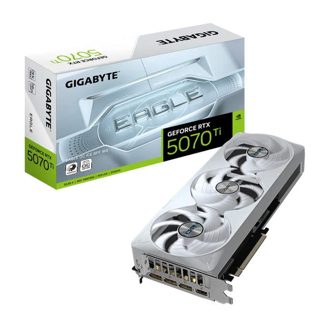 GIGABYTE GeForce RTX™ 5070 Ti EAGLE OC ICE 16GB