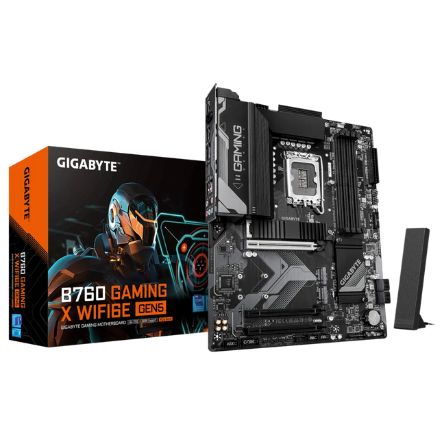GIGABYTE B760 GAMING X DDR5 WIFI6E GEN5