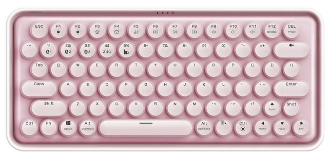 Rapoo ralemo Pre 5 Multi-mode Wireless Mechanical Keyboard - Pink