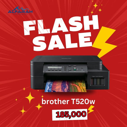 Brother DCP-T520W Wireless All In One Ink Tank Printer, Mobile & Cloud Print And Scan, High Yield Ink Bottles