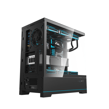 DarkFlash DY451 Pro ATX PC Case Black