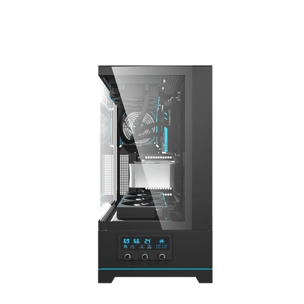 DarkFlash DY451 Pro ATX PC Case Black
