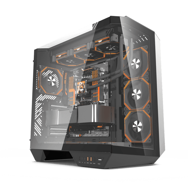 DarkFlash DY470 ATX PC Case Black