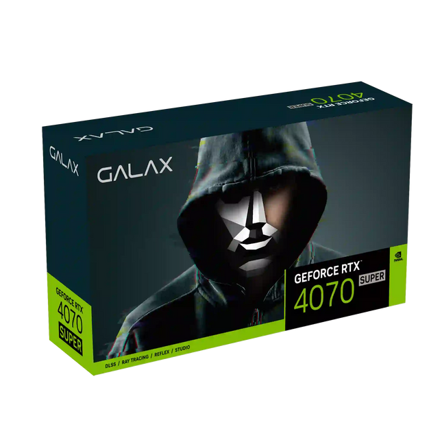 GALAX GeForce RTX 4070 SUPER 1-Click OC Black 12GB