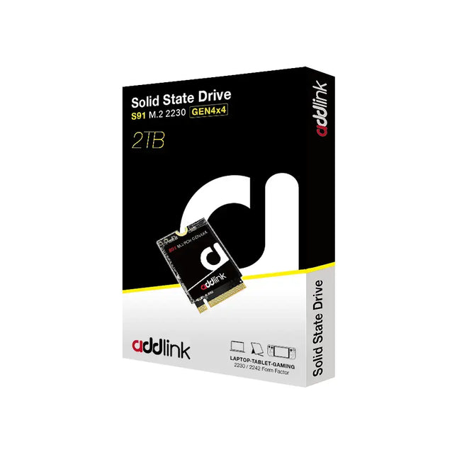 Addlink S91 - 2230 2TB M.2 2230 PCIe GEN4X4 NVMe Up to R:5000