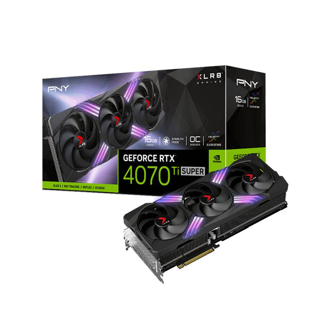 PNY GeForce RTX™ 4070 Ti SUPER 16GB XLR8