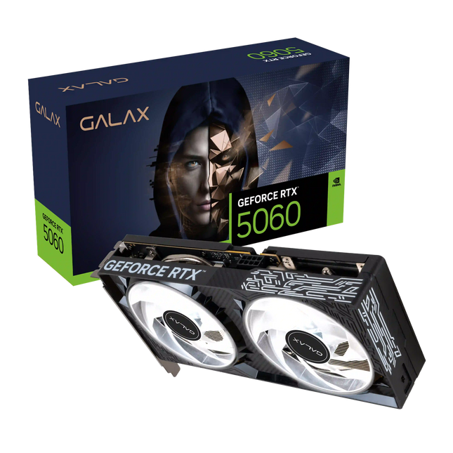GALAX GeForce RTX 5060 1-Click OC V2 8GB Black