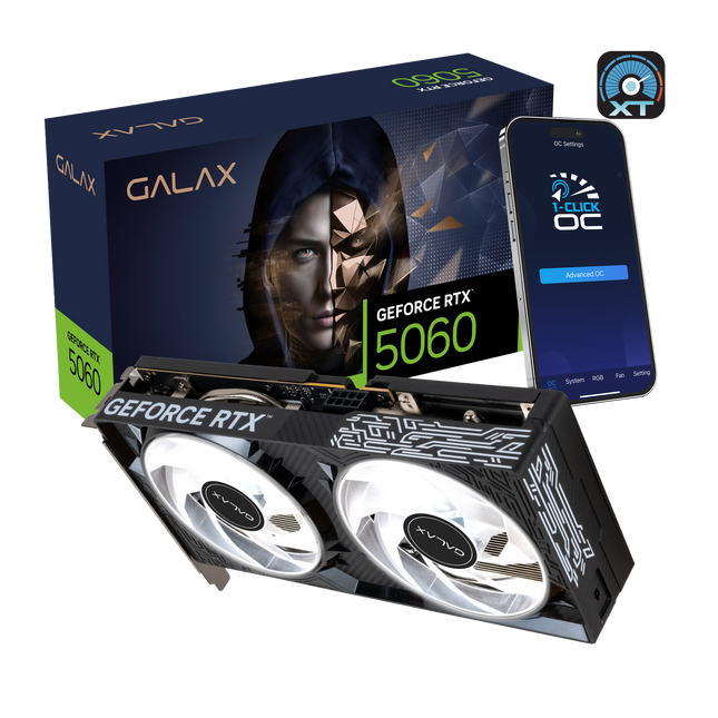 GALAX GeForce RTX™ 5060 1-Click OC V2 8GB