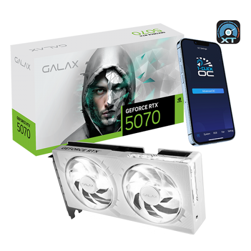 GeForce RTX™ 5070 12GB 1-Click OC - White