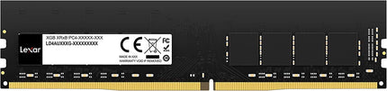 Lexar UDIMM DDR4 RAM 16GB 3200 MHz, 288-Pin U-DIMM Desktop Memory, High Performance Computer Memory, PC RAM Module Upgrade (LD4AU016G-B3200GSST)