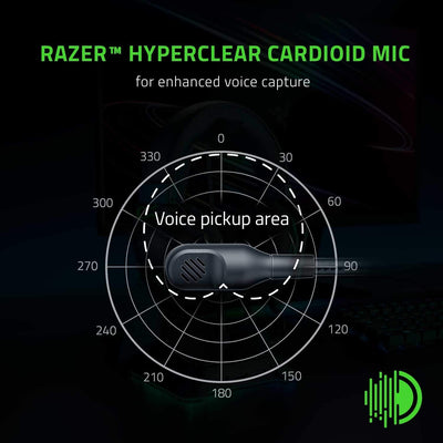 Razer BlackShark V2 X Gaming Headset: 7.1 Surround Sound - 50mm Drivers - Memory Foam Cushion - for PC, PS4, PS5, Switch, Xbox One, Xbox Series X|S, Mobile - 3.5mm Audio Jack - Classic Black
