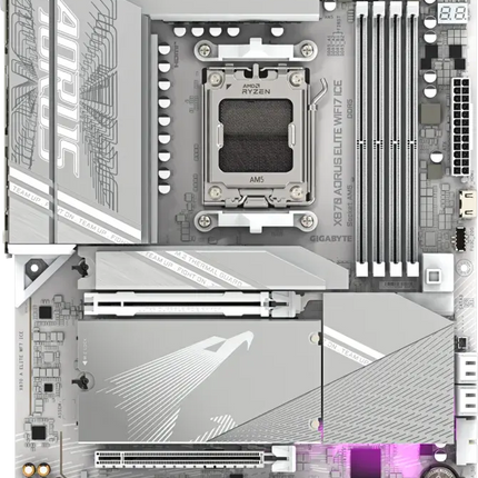 GIGABYTE X870 AORUS ELITE WIFI7 ICE AM5