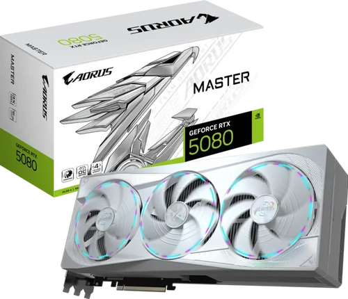 GIGABYTE RTX 5080 AORUS MASTER ICE 16GB