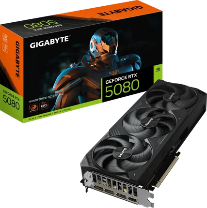 GIGABYTE RTX 5080 Windforce OC 16GB
