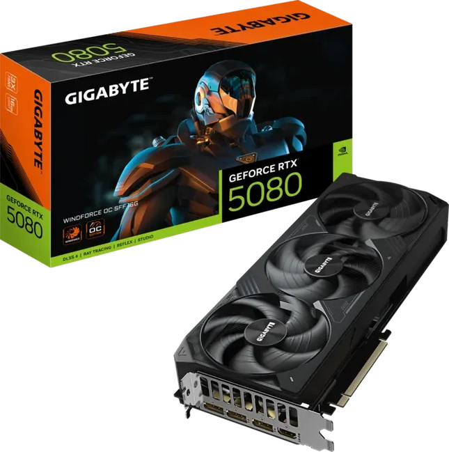 GIGABYTE RTX 5080 Windforce OC 16GB