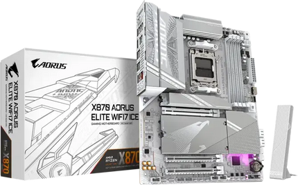 GIGABYTE X870 AORUS ELITE WIFI7 ICE AM5