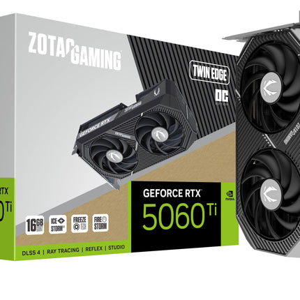 ZOTAC GAMING GeForce RTX 5060 Ti TWIN EDGE 16GB