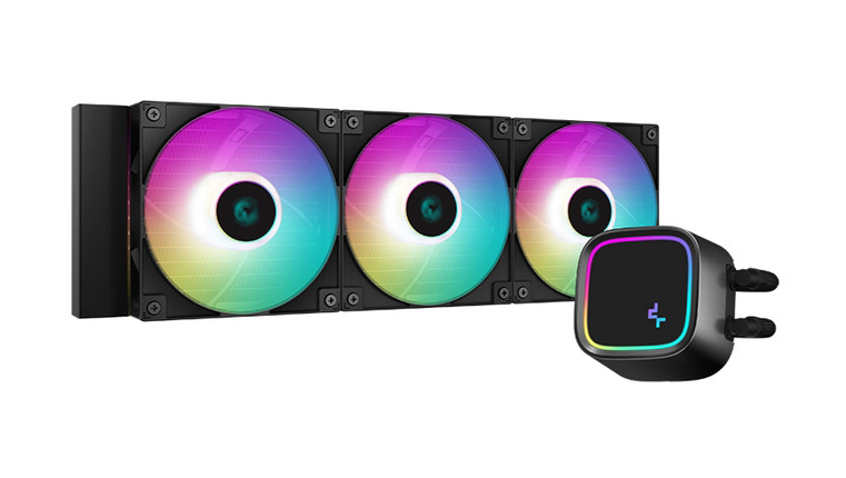 DeepCool LE720 360mm ARGB CPU Liquid Cooler - Black