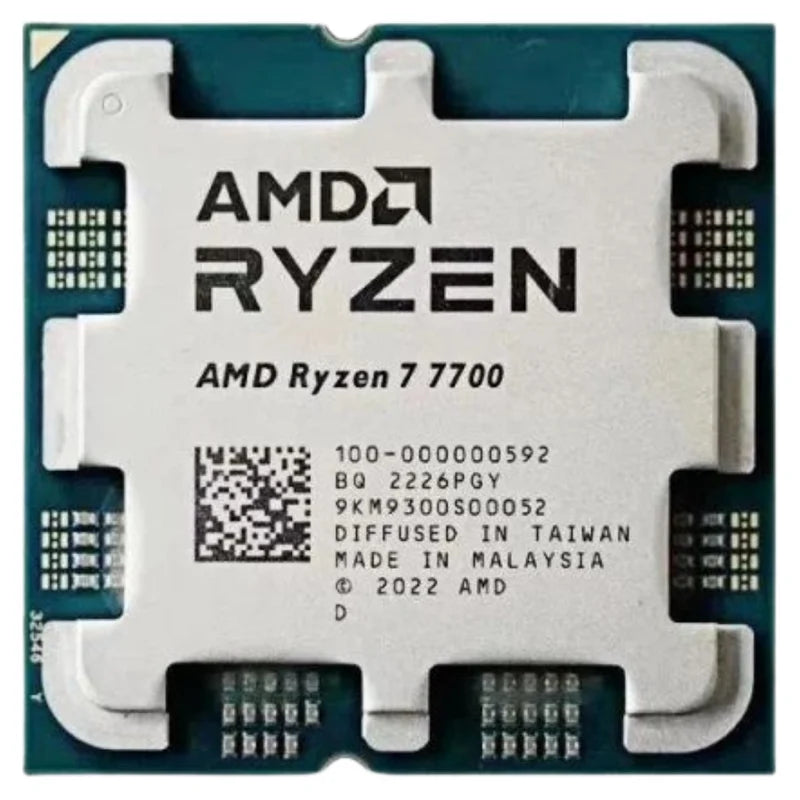 AMD Ryzen 7 7700 Desktop Processor - Tray – AL FARAH STORE