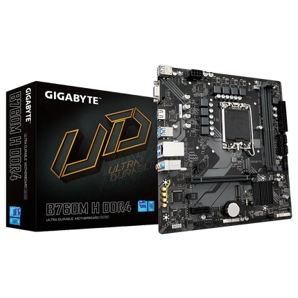 GIGABYTE B760M H DDR4 LGA 1700 Motherboard