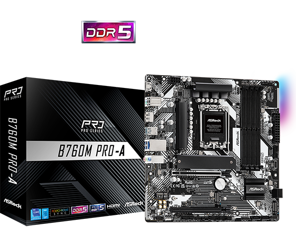 ASRrock B760M Pro-A D5