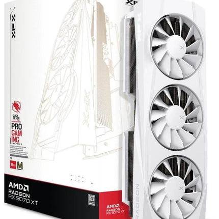 XFX Quicksilver AMD RX 9070XT White Magnetic Air Edition 16GB