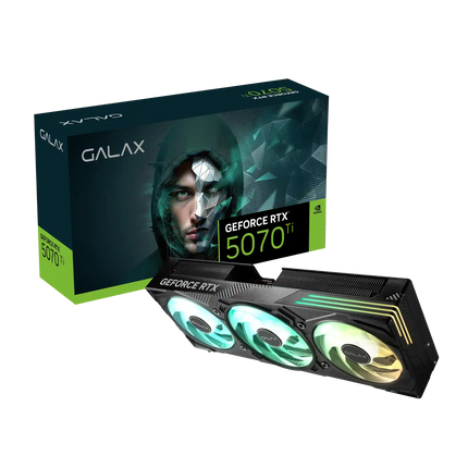 GALAX GeForce RTX™ 5070 Ti 16GB EX Gamer 1-Click OC Black