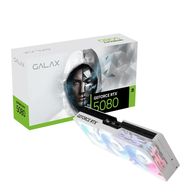 GALAX GeForce RTX 5080 1-Click OC White 16GB