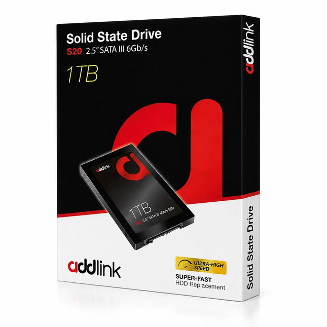ADDLINK S20 1TB SSD 2.5” SATA III 6Gb/s
