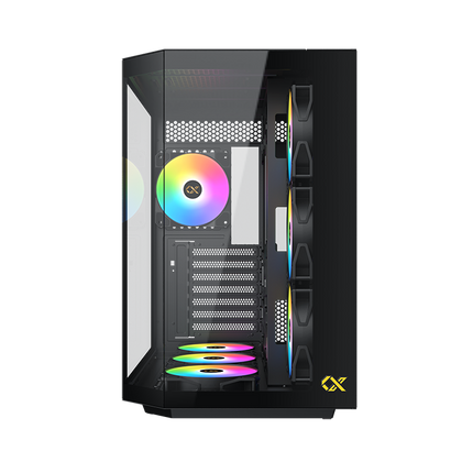 Xigmatek CUBI II Glass Mid Tower Case 7 fan ARGB PC Case