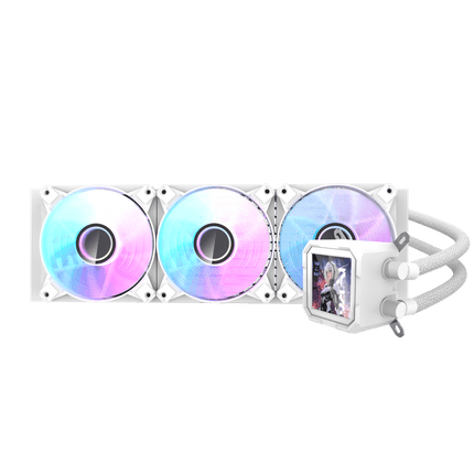 DarkFlash DV360s Liquid CPU Cooler LCD White