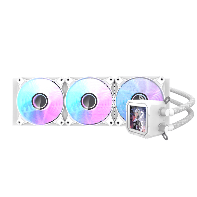 DarkFlash DV360s Liquid CPU Cooler LCD White