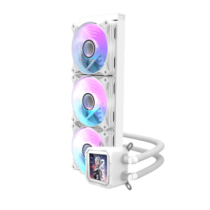 DarkFlash DV360s Liquid CPU Cooler LCD White