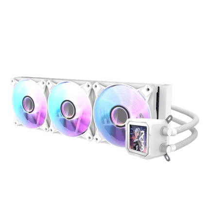 DarkFlash DV360s Liquid CPU Cooler LCD White